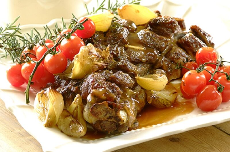 Αρνί με πατάτες, στο φούρνο