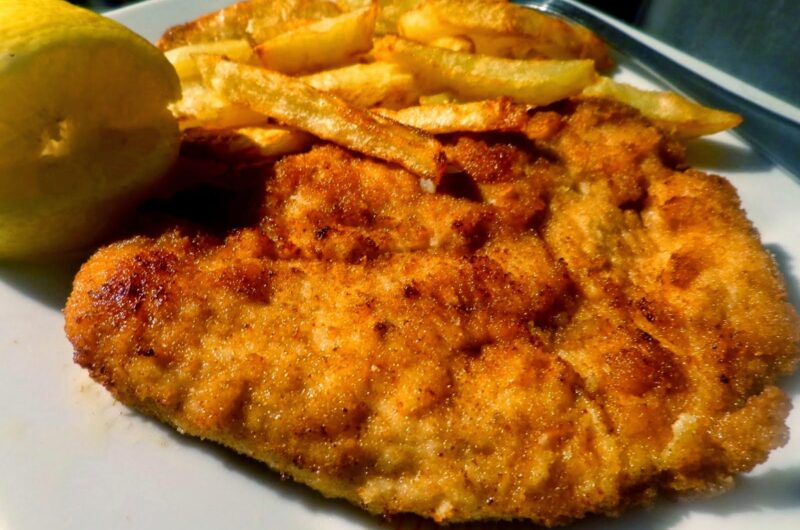 Σνίτσελ, φιλέτο γαλοπούλα