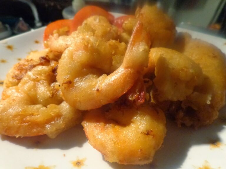 Γαρίδες τηγανιτές με κουρκούτι μπίρας, φανταστικό μεζεδάκι!