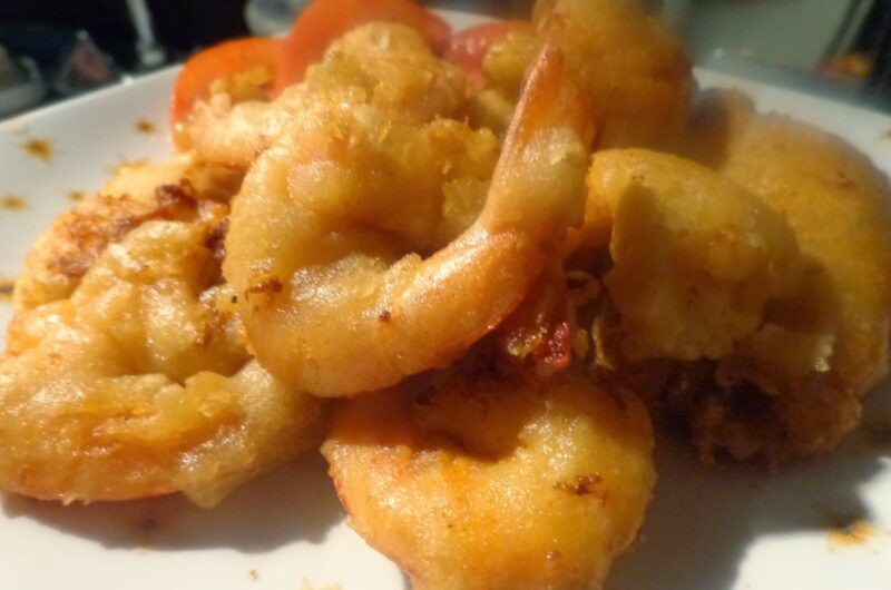 Γαρίδες τηγανιτές με κουρκούτι μπίρας, φανταστικό μεζεδάκι!