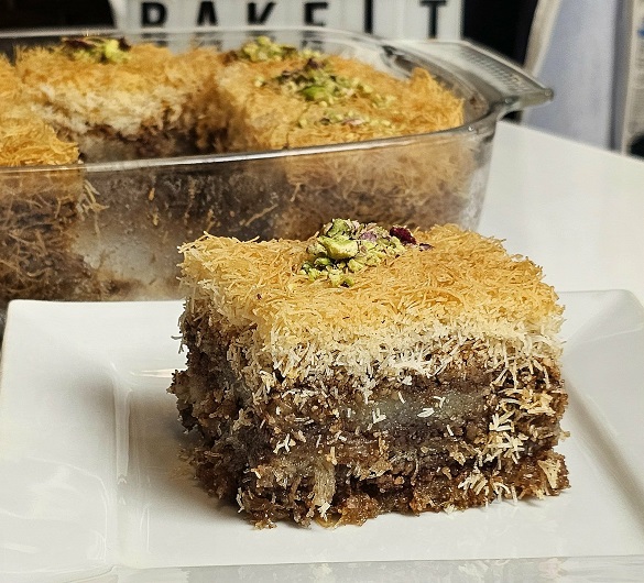 Κανταΐφι ταψιού, παραδοσιακό