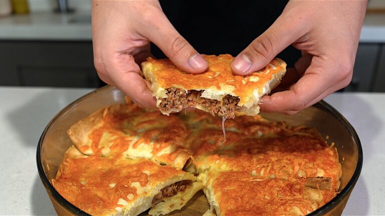 Εύκολη κιμαδόπιτα χωρίς φύλλο, στο φούρνο!