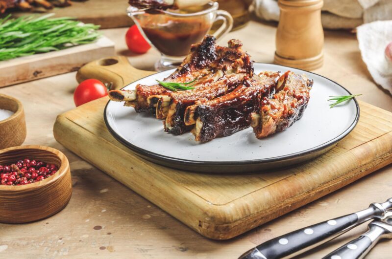 Κορτεζίνες, νόστιμα χοιρινά παϊδάκια barbeque!