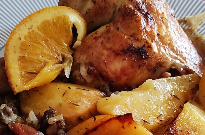 Κοτόπουλο γεμιστό!