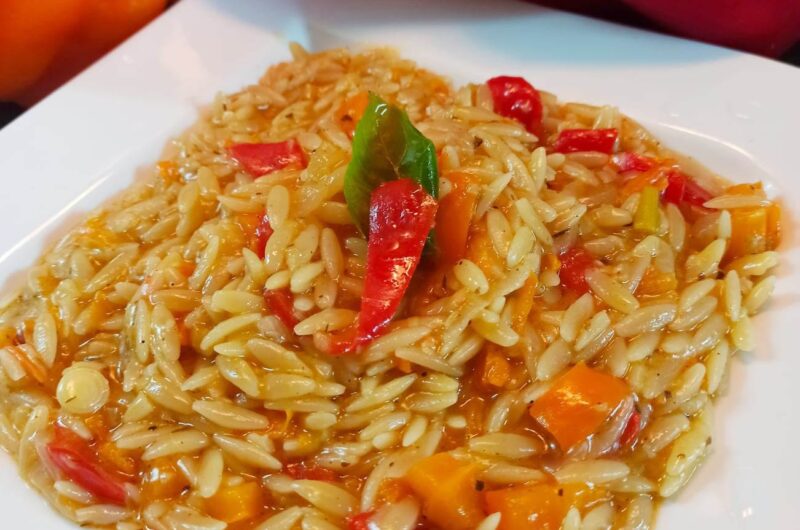 Κριθαρότο με λαχανικά