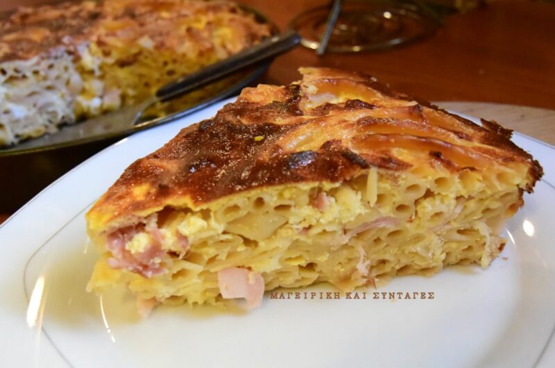 Η πιο γρήγορη μακαρονόπιτα χωρίς φύλλο