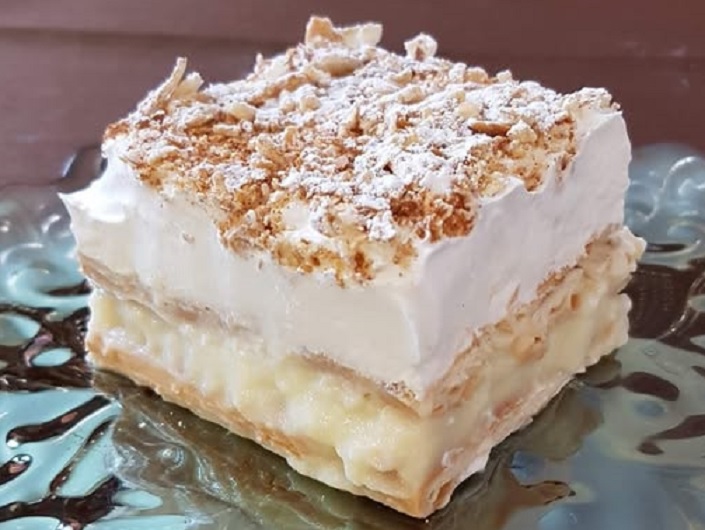 Μιλφέιγ με cream crackers, όπως το έφτιαχνε η μαμά!