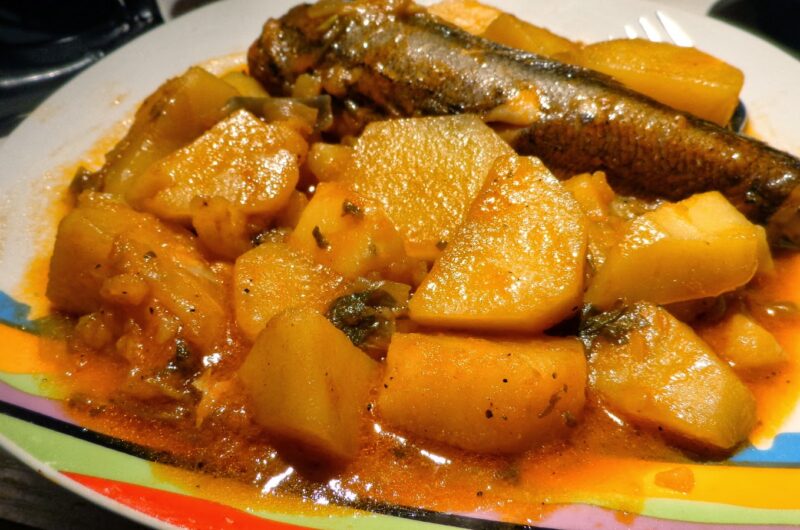 Μπακαλιάρος πλακί, στην κατσαρόλα