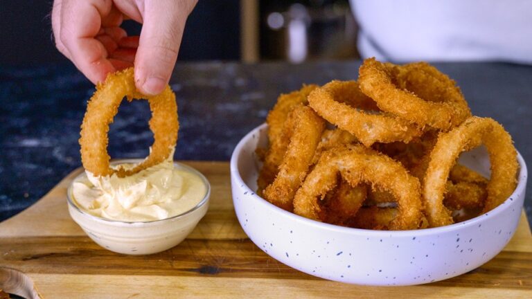 Onion rings τραγανά, ακόμα και ώρες μετά!