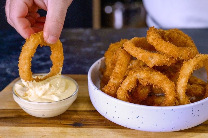 Onion rings τραγανά, ακόμα και ώρες μετά!