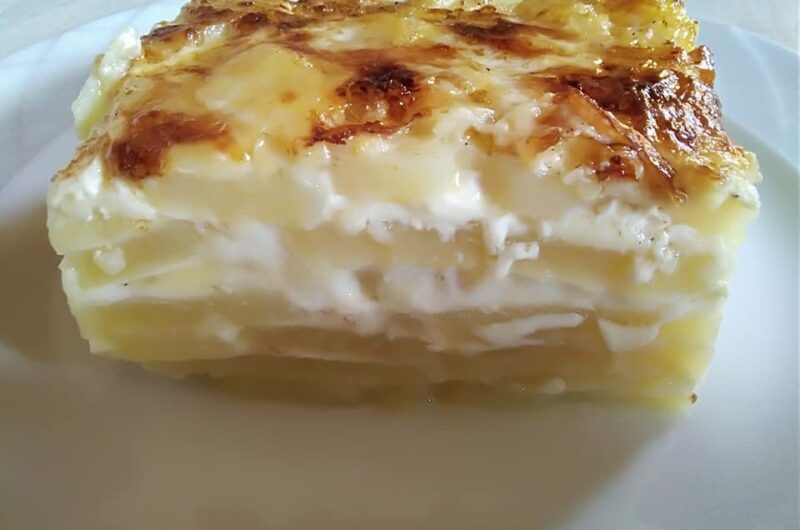 Πατάτες gratin dauphinois!