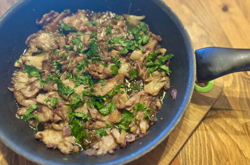 Μανιτάρια πλευρώτους, τηγανιά!