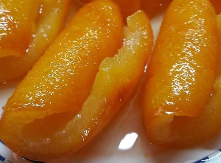 Πορτοκάλι φλούδα, γλυκό!