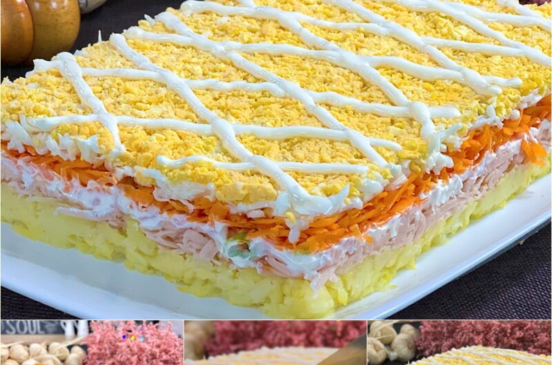 Εύκολη γιορτινή σαλάτα σε πέντε λεπτά!