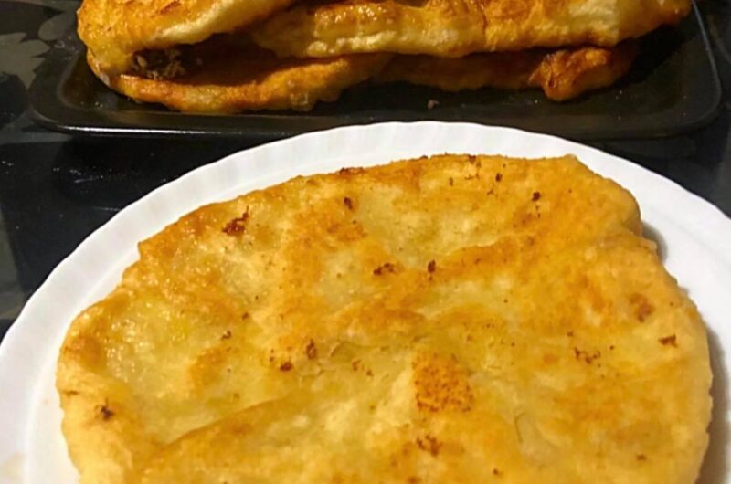 Τηγανόψωμα με τρία απλά υλικά