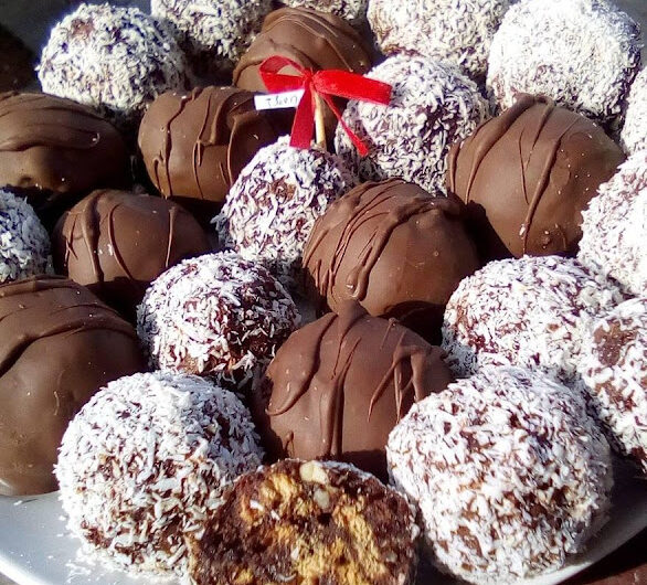 Σοκολατάκια κορμός τρουφάκια!