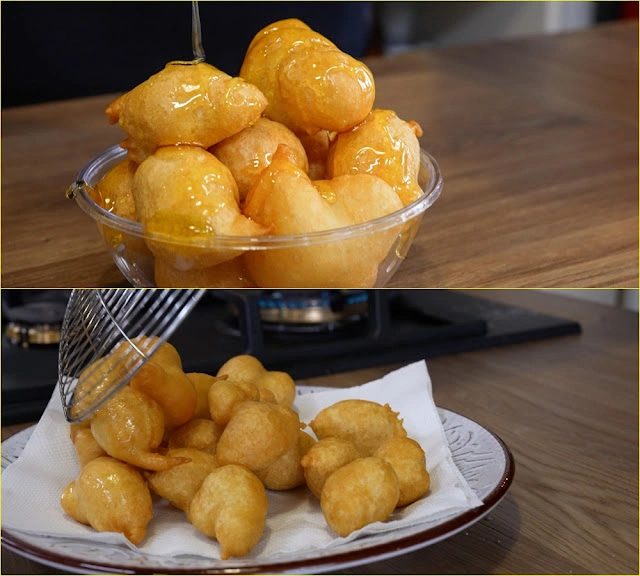 Λουκουμάδες χωρίς μαγιά, έτοιμοι σε πέντε λεπτά