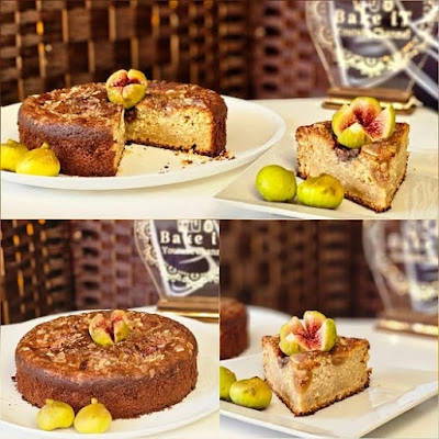 Πανεύκολο, πεντανόστιμο, πρωτότυπο κέικ με ολόφρεσκα και ολόκληρα σύκα